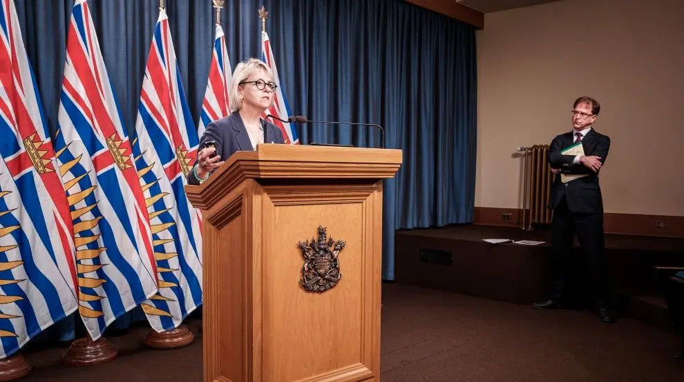 B.C. sets another new record with 165 new COVID-19 cases; active cases up to 1,705