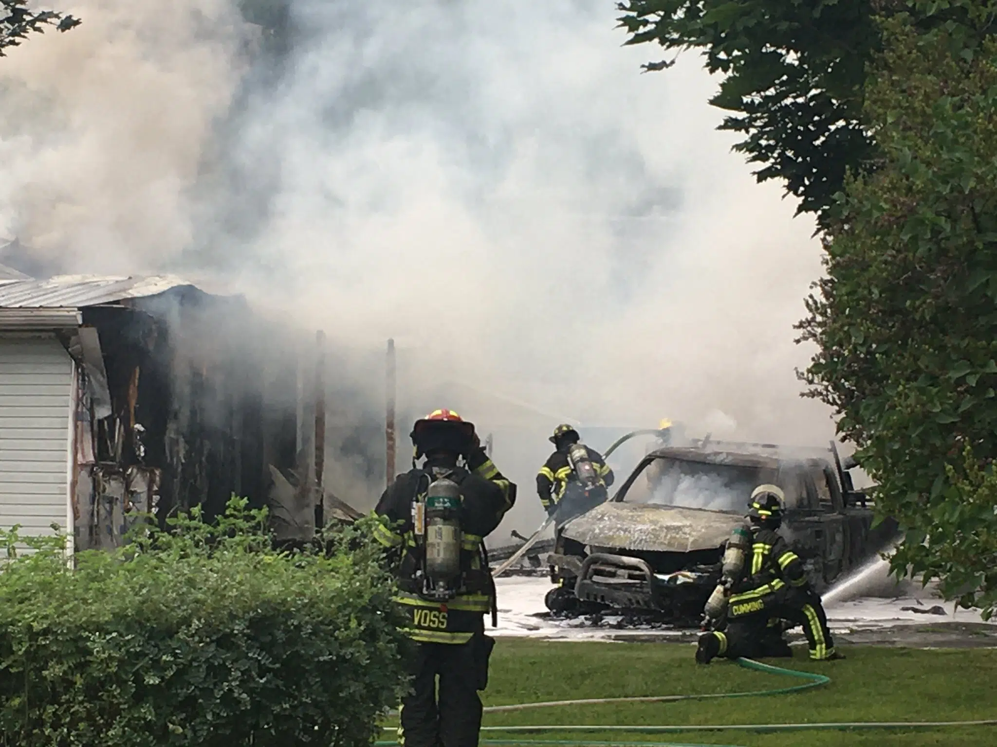 UPDATED - No injuries after three house fires in Rayleigh