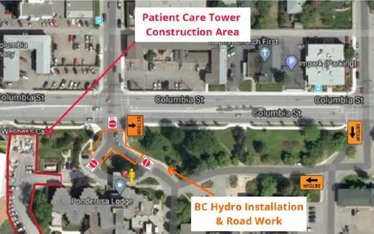 Fourth Avenue entrance to Ponderosa Lodge temporarily closed starting Oct. 7