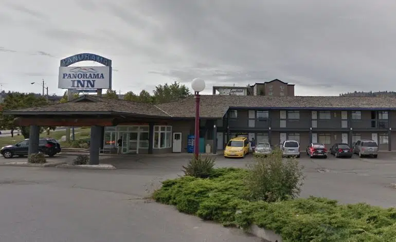 Man arrested after domestic violence call at Panorama Inn