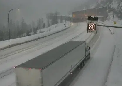 Winter storm warning in place today for Kamloops area and Coquihalla