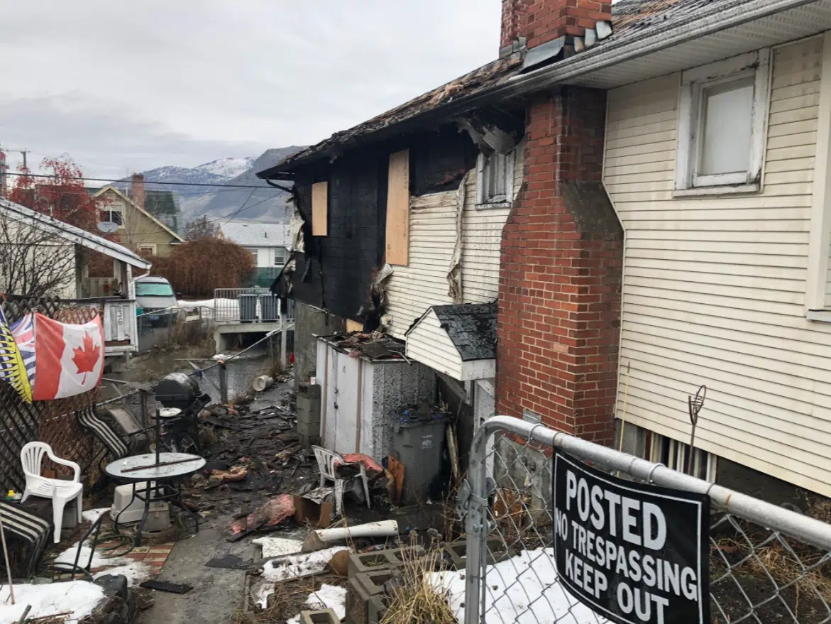 UPDATE: Nine occupants of downtown Kamloops home uninjured after early-morning fire