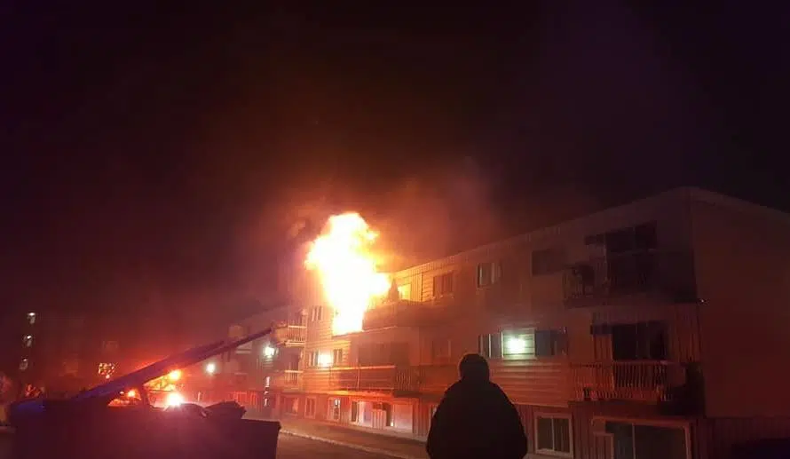 UPDATE: Residents displaced after early-morning apartment fire on North Shore