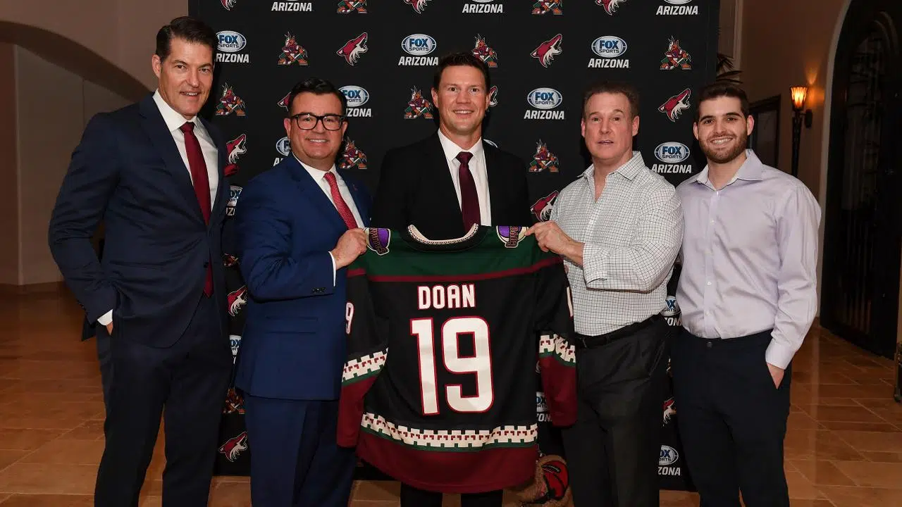 Blazers legend Shane Doan named Arizona Coyotes Chief Hockey Development Officer