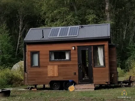 Tiny home stolen in Boston Bar recovered in Lillooet by police
