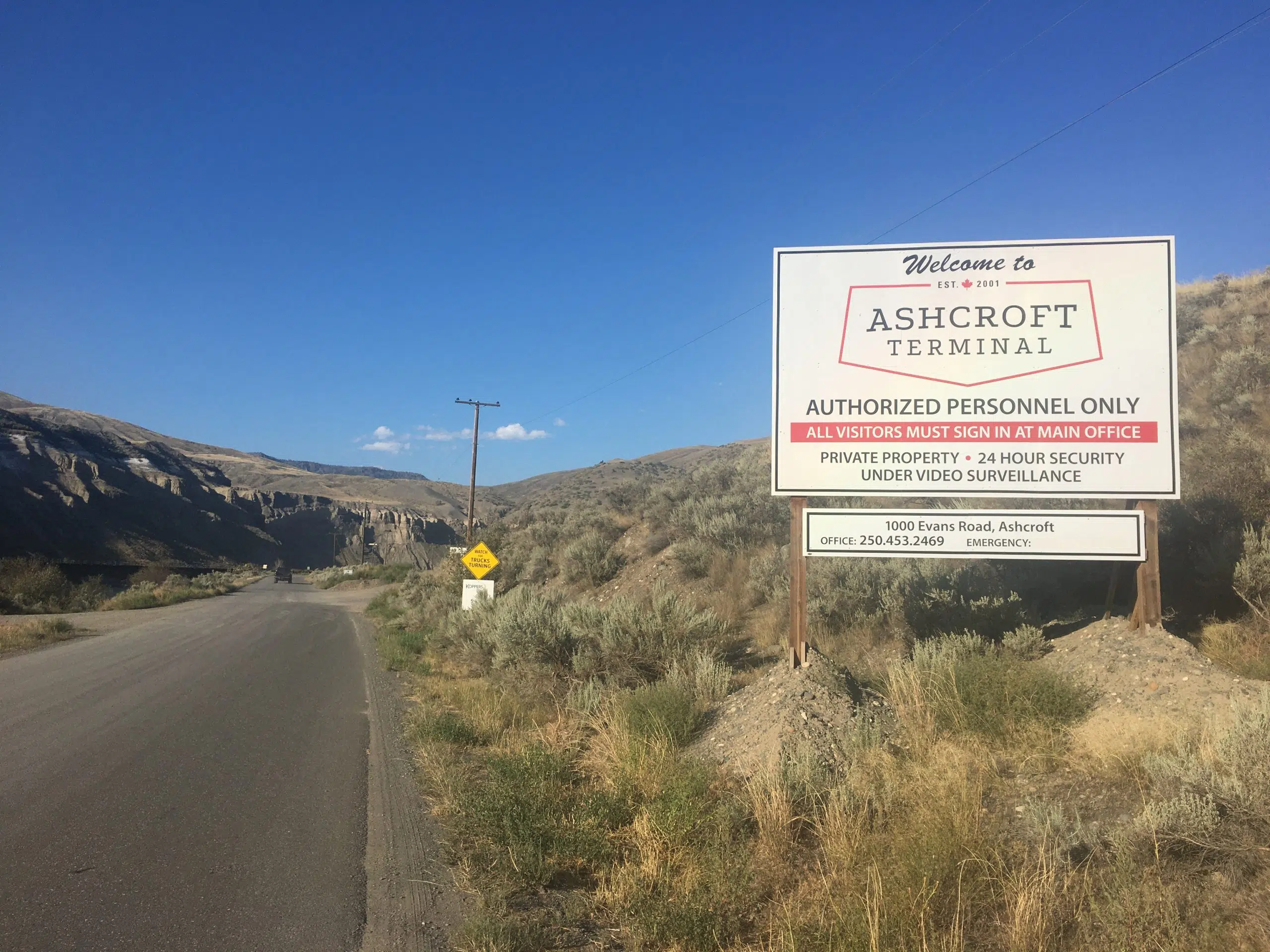 Ashcroft Terminal trying to find alternate recreation site, with Ashcroft Slough now off limits