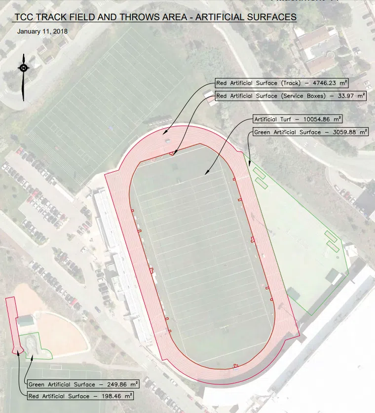 Kamloops council approved $2.2 million for Olympic-quality track at Tournament Capital Centre