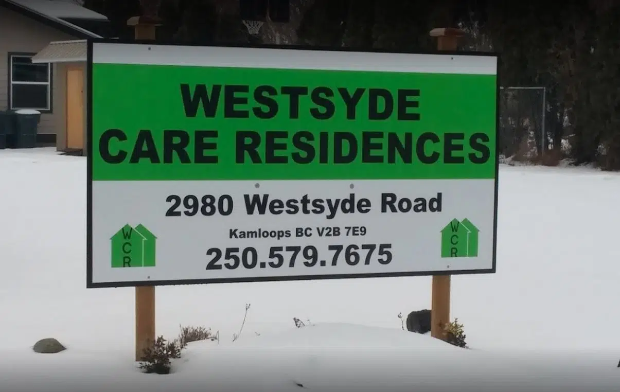 COVID-19 outbreak declared at Westsyde Care Residences in Kamloops