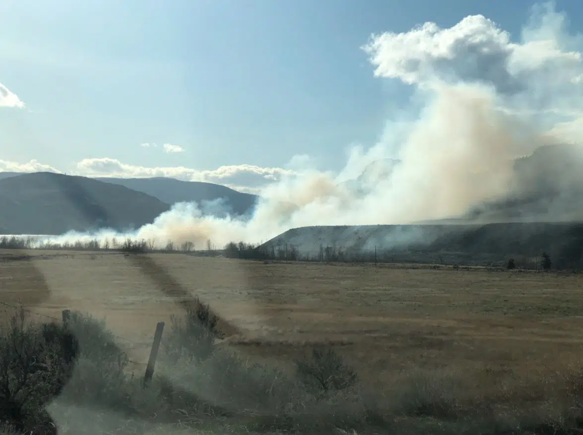 BC Wildfire Service urging people to avoid open burning because of strong winds in Kamloops area