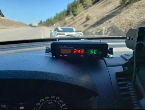 RCMP pull over Corvette driver doing 243 km/hr on the Coquihalla near Merritt