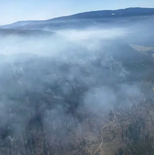 UPDATE - Evacuation alerts lifted as Petit Creek wildfire near Merritt being held at 100 hectares