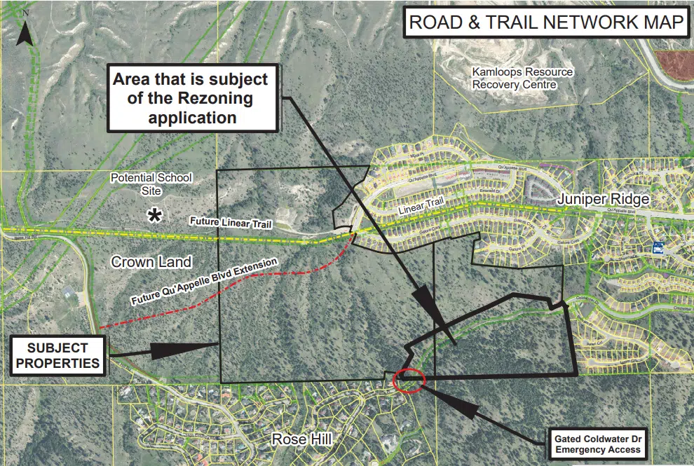 Developer proposing 100 new homes at top of Juniper Ridge