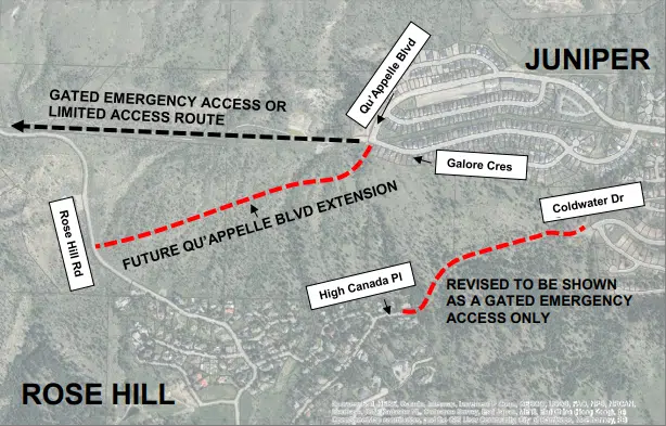 City clarifies future road connection points between Juniper Ridge and Rose Hill