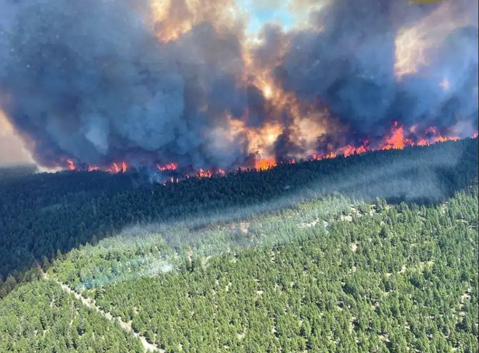 UPDATE: Sparks Lake fire grows to 2,300 hectares; evacuation orders, new alerts in place