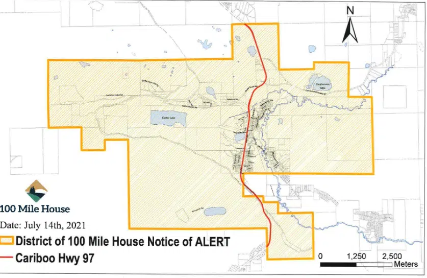 100 Mile House, Seymour Arm latest Interior communities on evacuation alert from wildfires