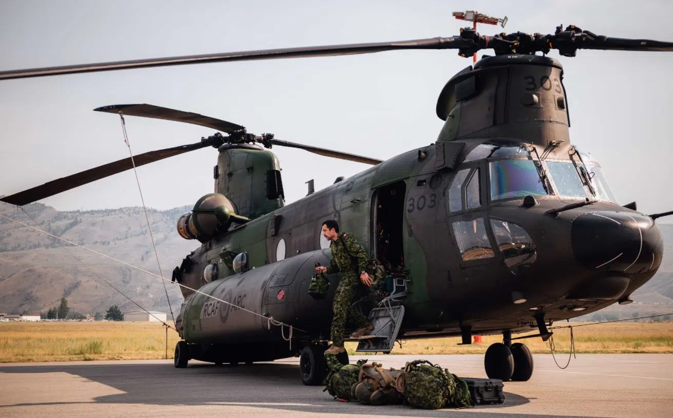 Fifty Canadian Armed Forces personnel in Kamloops to help with wildfire season