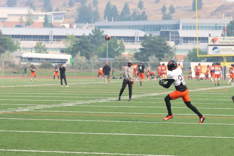 BC Lions move training camp indoors due to smoky Kamloops skies