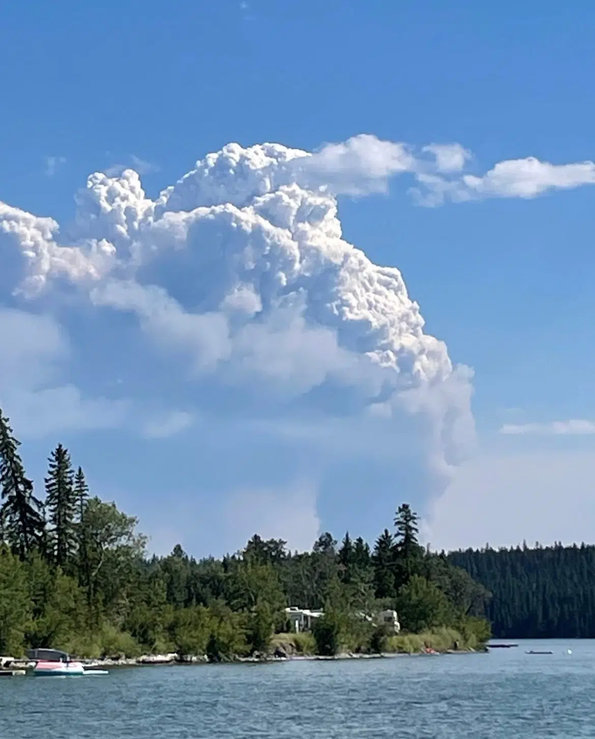 Flat Lake Fire near 100 Mile House under control