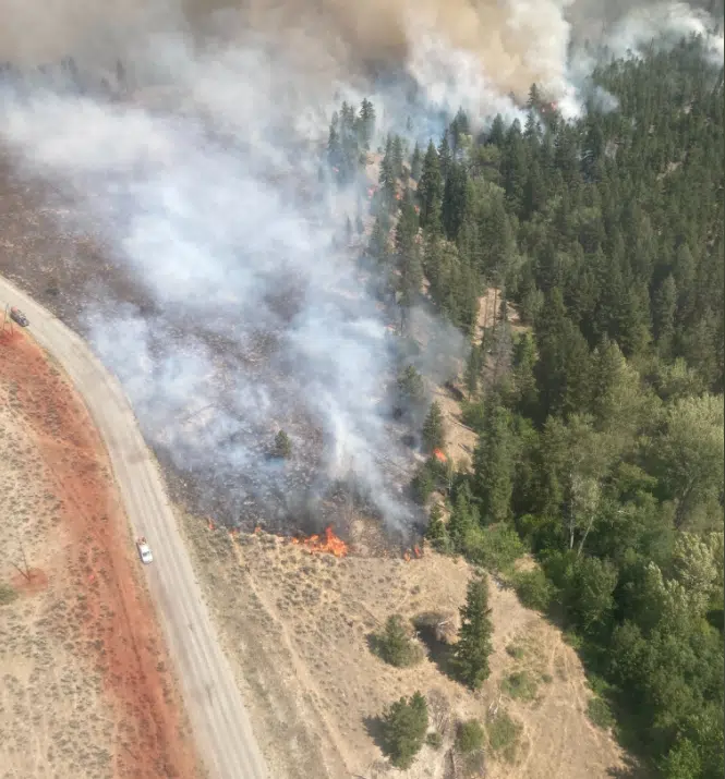 More highway closures between Logan Lake and Ashcroft possible because of Tremont Creek wildfire
