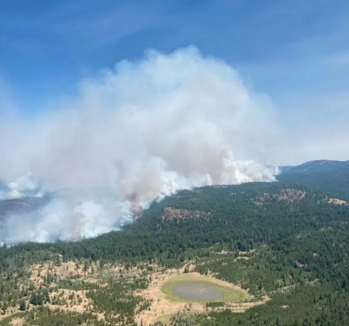 TNRD expands evacuation orders, alerts near Westwold because of White Rock Lake wildfire