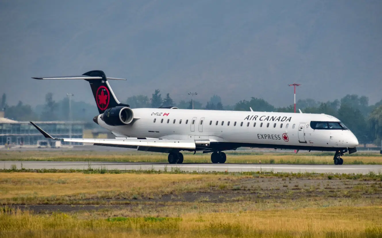 Many flight cancellations at Kamloops Airport a result of thick wildfire smoke