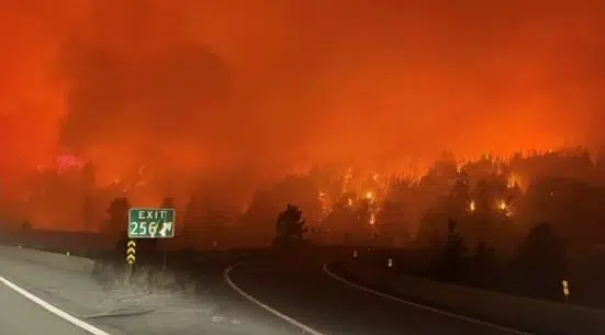 BC Wildfire Service says winds caused significant fire growth, 'incredibly challenging' conditions in southern Interior
