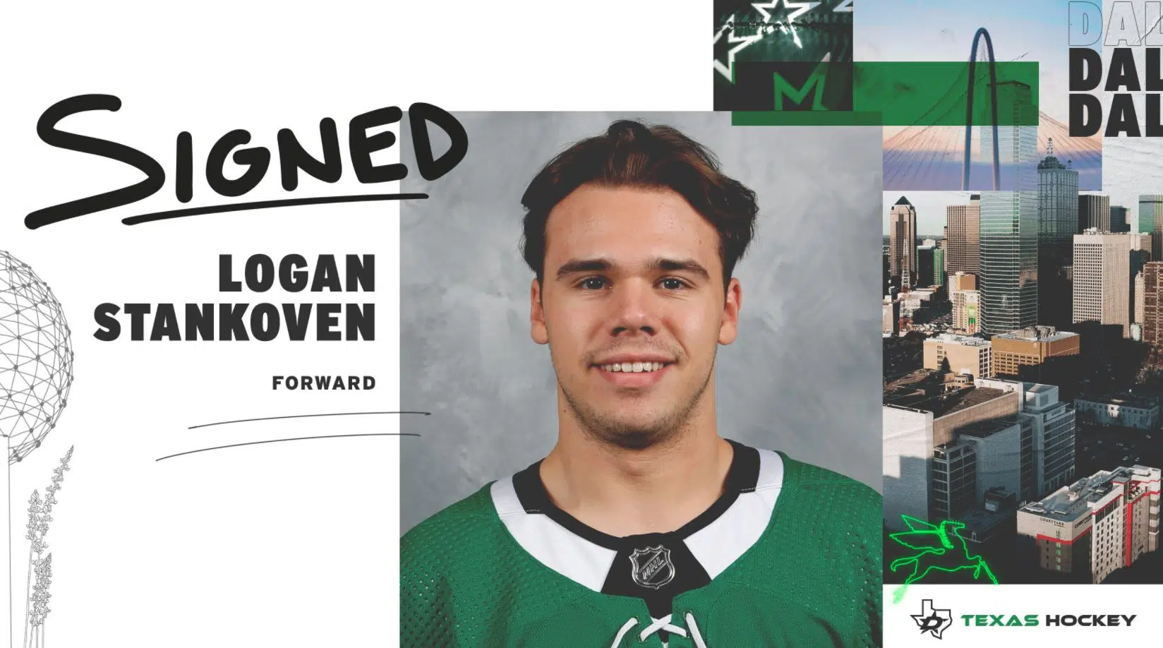 Kamloops native Logan Stankoven signs NHL entry level contract with Dallas Stars