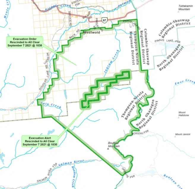 All evacuation orders and alerts issued due to White Rock Lake fire rescinded