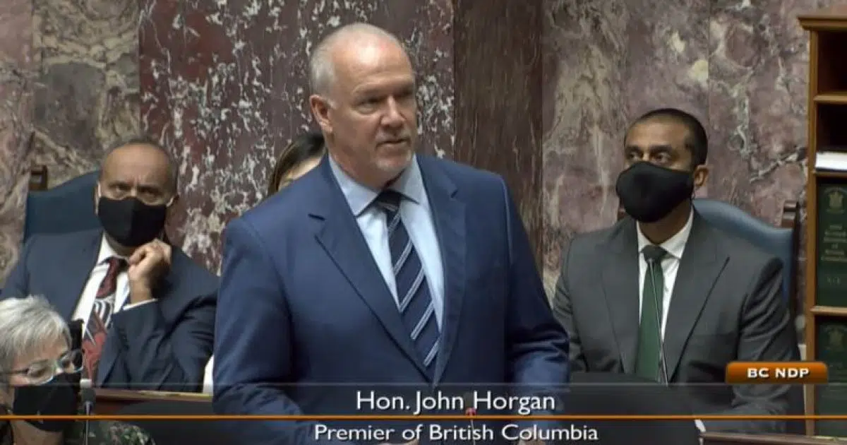 Premier John Horgan To Undergo Surgery To Remove Lump In His Neck ...