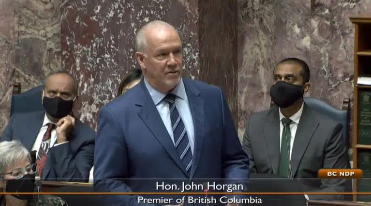 John Horgan to step down as BC Premier