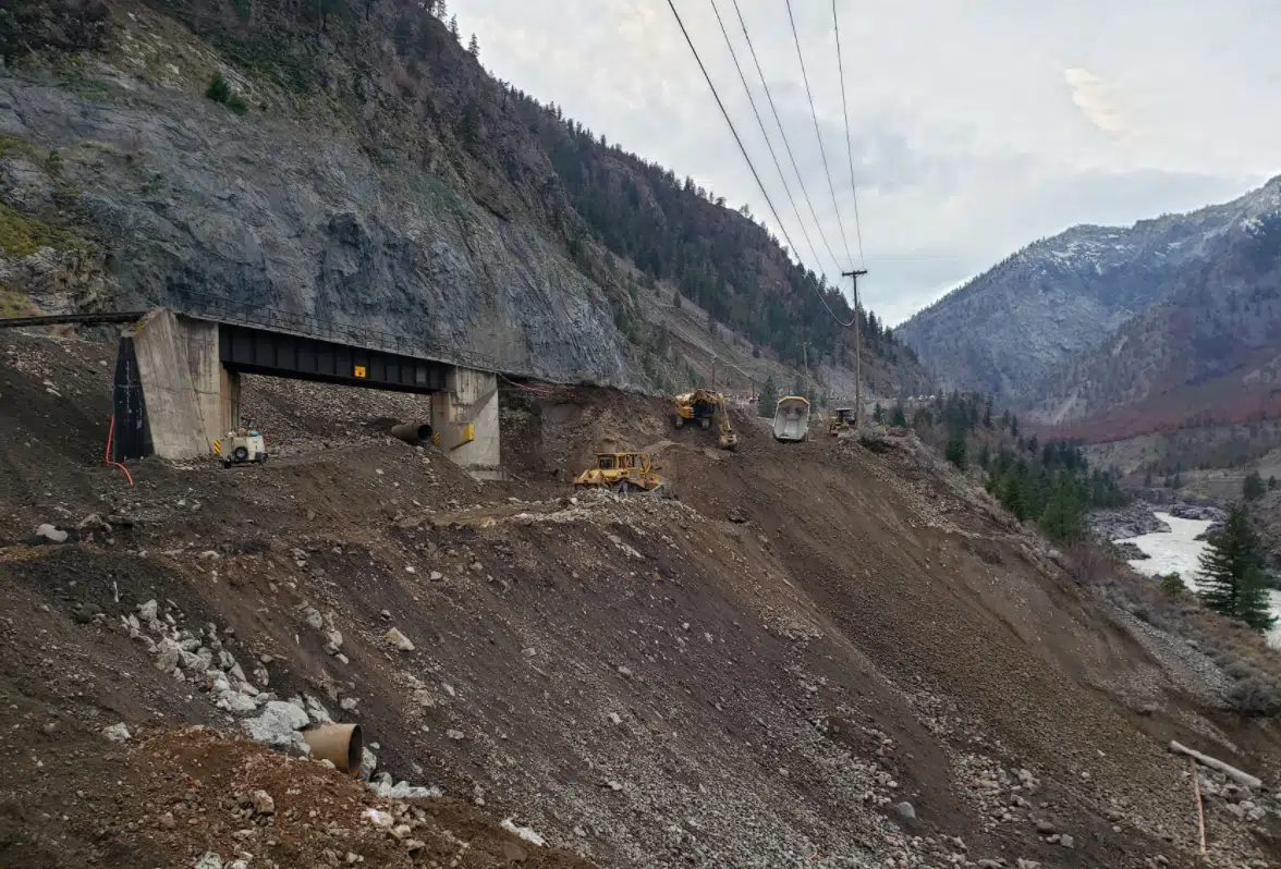 Highway 1 between Lytton and Spences Bridge to 'partially open' on Friday