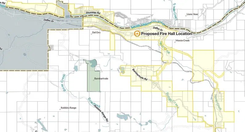 TNRD says fire protection coverage for Monte Creek-area residents now in effect