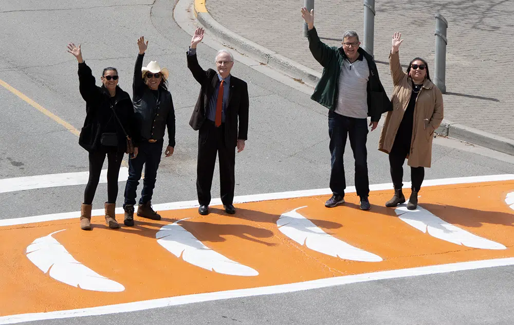 New downtown Kamloops crosswalk to honour truth and reconciliation