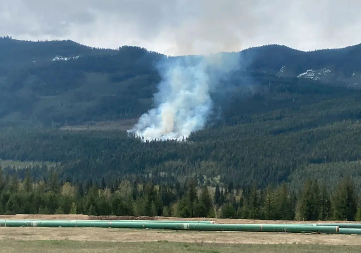 UPDATE: Small wildfire ignites in Jones Creek area near Clearwater