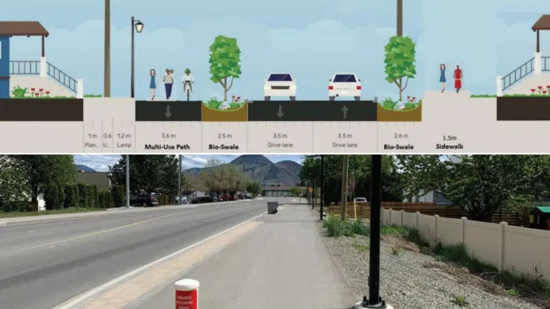 New pitch for scenic, pedestrian friendly upgrades on airport route going to Kamloops council