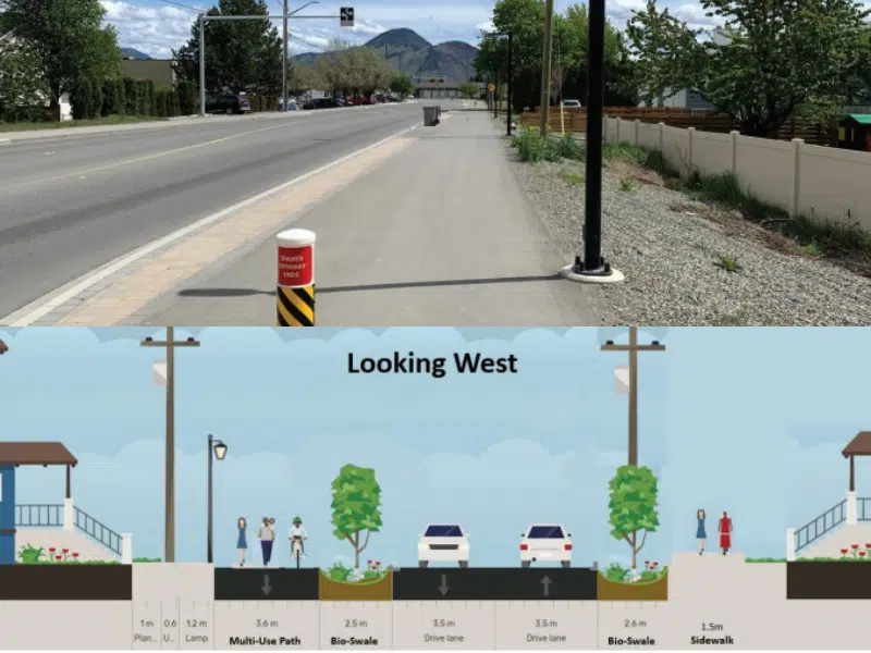Kamloops approves $9-Million in 'pedestrian friendly upgrades' along Tranquille Road