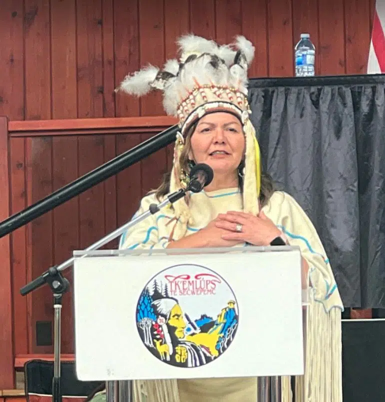 Tk'emlúps Kukpi7 Rosanne Casimir still hoping for Papal visit to Kamloops this July