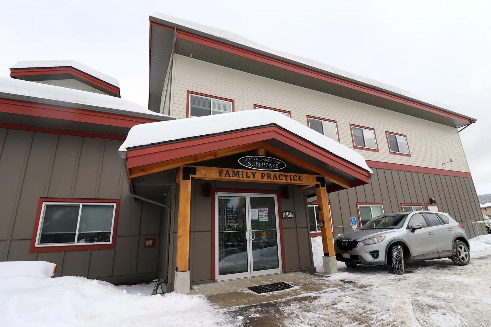 Construction underway for new ambulance bays at Sun Peaks Health Centre