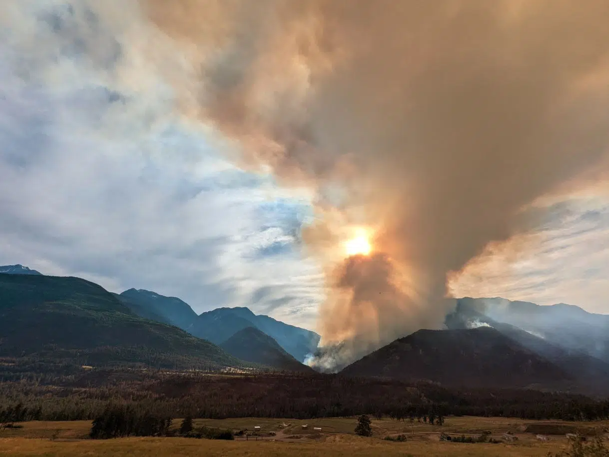 TNRD lifts evacuation orders near Lytton as Nohomin Creek wildfire continues to grow