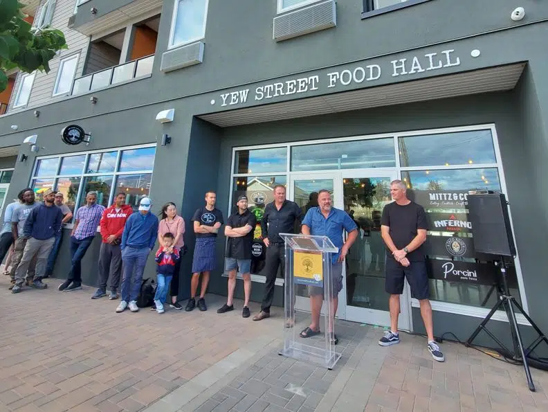 Yew Street Food Hall officially opens in Kamloops