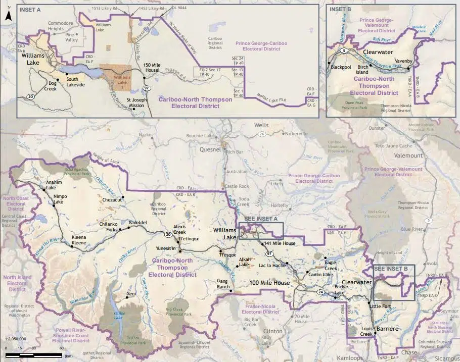 Clearwater, Barriere mayors not happy with proposed changes to provincial electoral boundaries