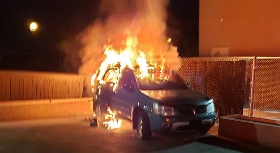 Vehicle on mayor-elect's business found burned, severely damaged