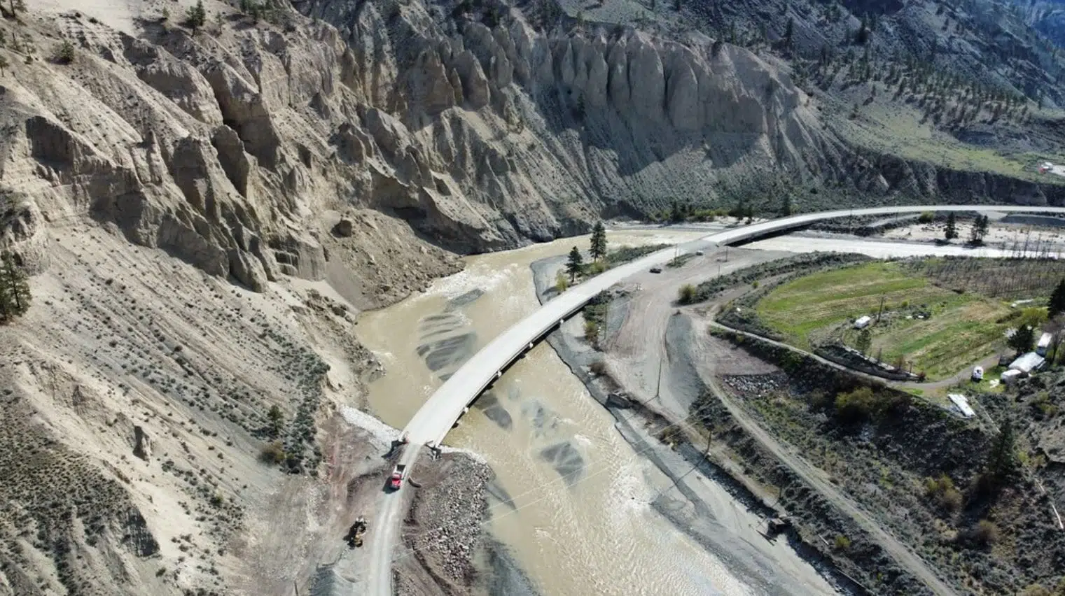 Highway 8 between Merritt and Spences Bridge now open to all vehicles