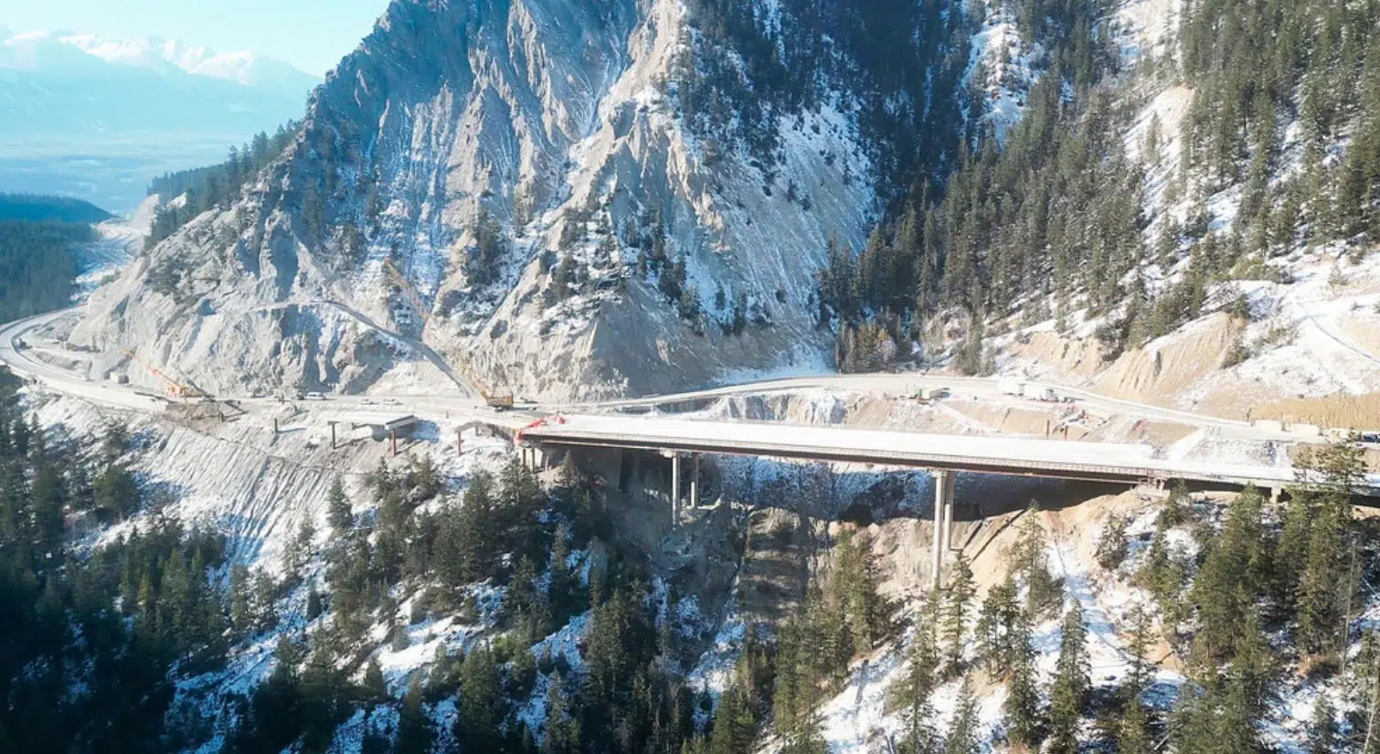 Highway 1 through the Kicking Horse Canyon reopening this Friday