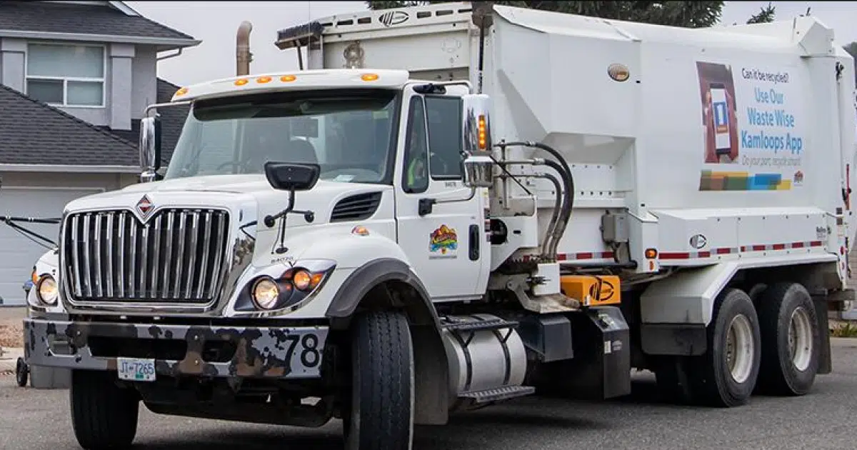 Kamloops to continue looking into new technology on all garbage trucks Radio NL Kamloops News