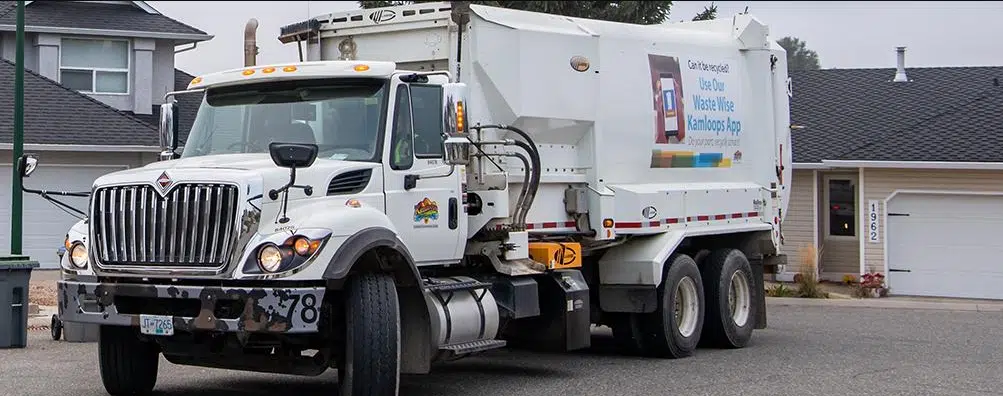 Kamloops to continue looking into new technology on all garbage trucks