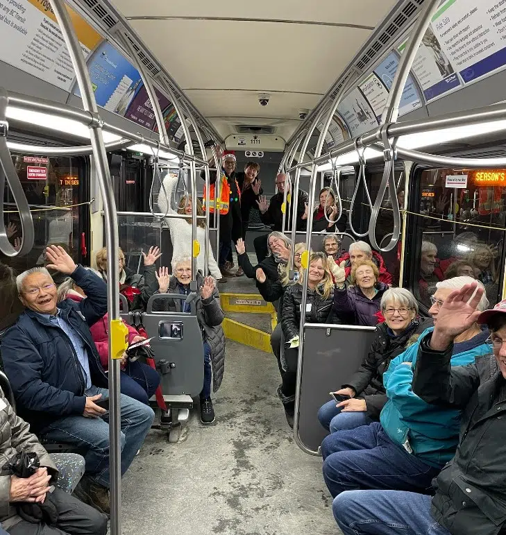 Some Kamloops seniors waiting for buses that never came during Christmas Lights Tour