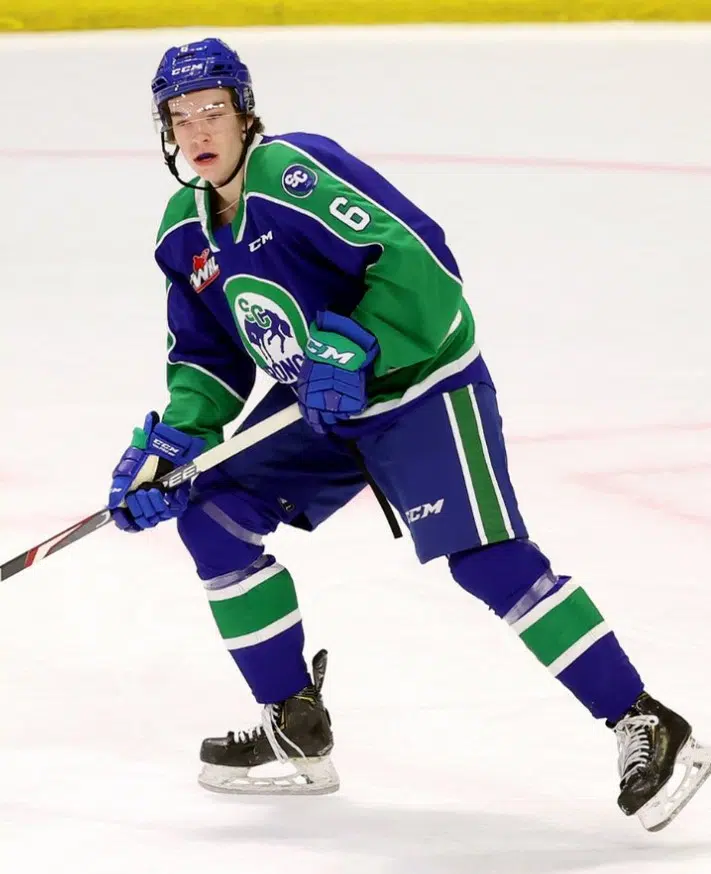 Blazers add depth defenceman Daylan Weigel from Swift Current