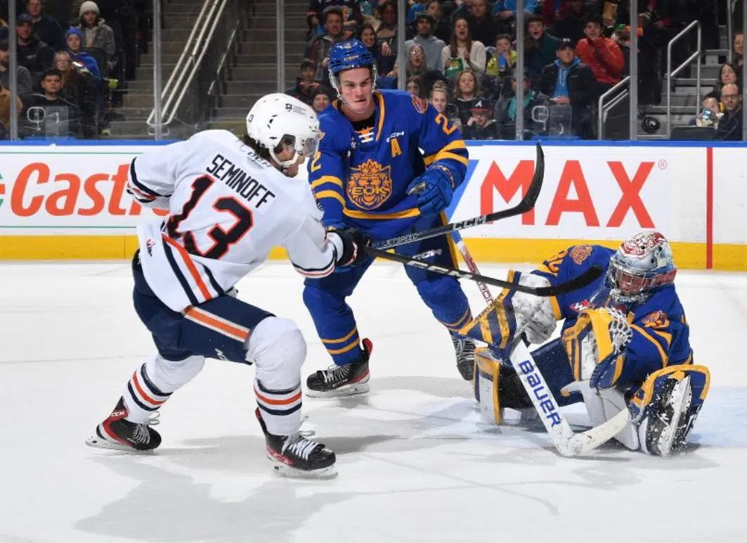 Blazers at Edmonton Oil Kings, Feb. 20, 2023 Radio NL Kamloops News