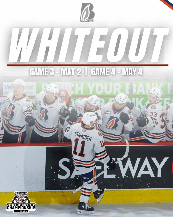 Blazers encouraging fans to wear white to home games at Sandman Centre